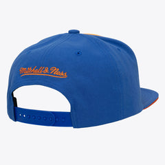 New York Knicks Color Pop Snapback Hat - Orange/Blue | Mitchell & Ness sale