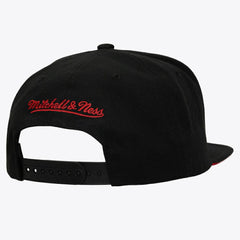 New Jersey Devils Mitchell & Ness Color Pop Snapback Hat Red/Black