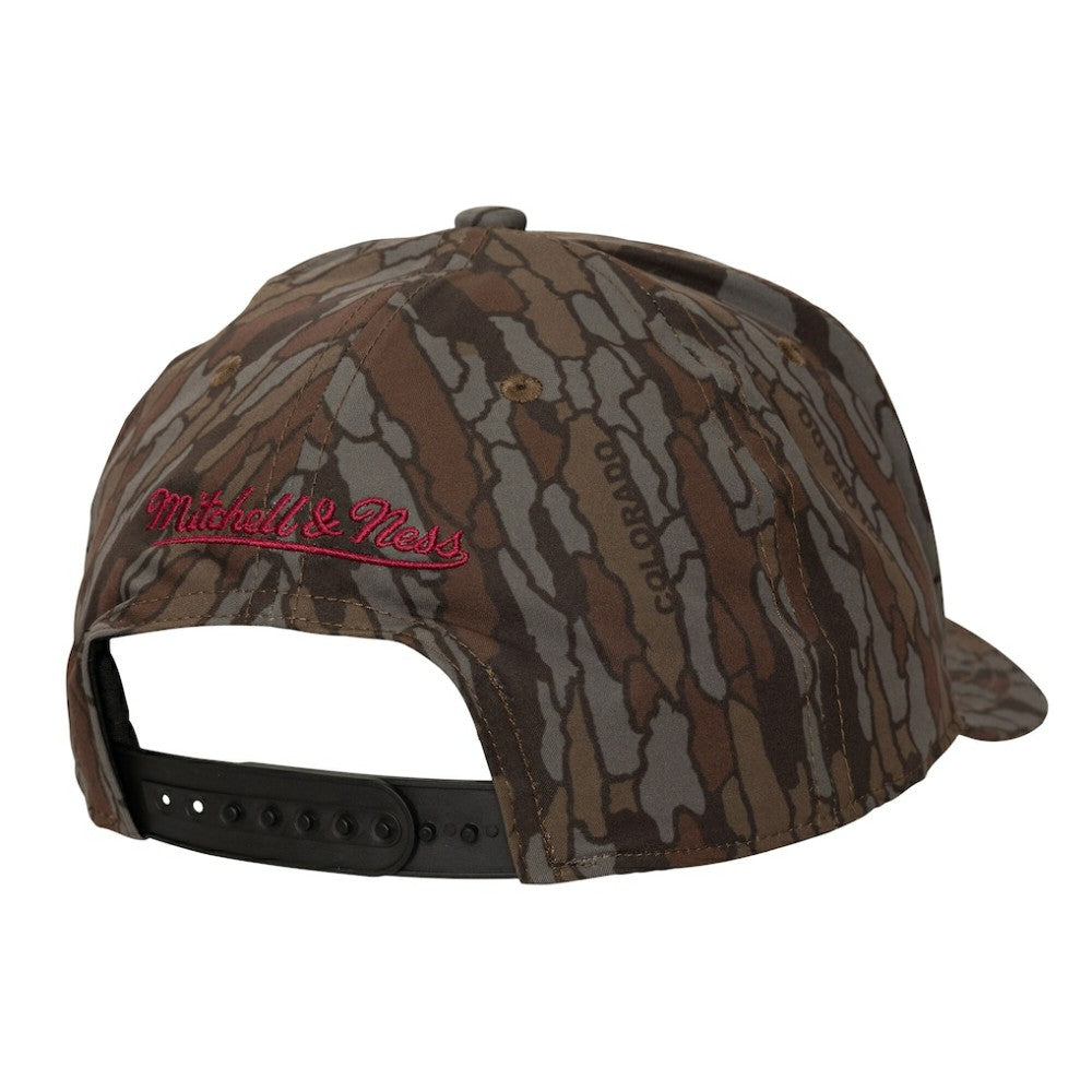 Colorado Avalanche Mitchell & Ness Hidden Camo Pro Crown Adjustable Hat Camo