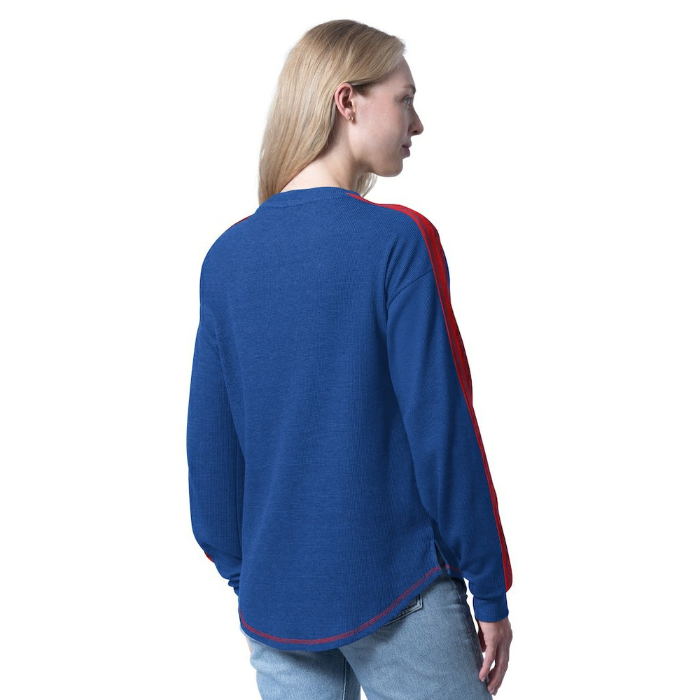 Philadelphia 76ers G-III 4Her by Carl Banks Women's Advantage Tri-Blend Long Sleeve T-Shirt - Royal shop