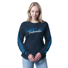 Minnesota Timberwolves G-III 4Her by Carl Banks Women's Advantage Tri-Blend Long Sleeve T-Shirt - Navy on sale