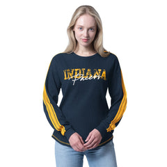 Indiana Pacers G-III 4Her by Carl Banks Women's Advantage Tri-Blend Long Sleeve T-Shirt - Navy shop