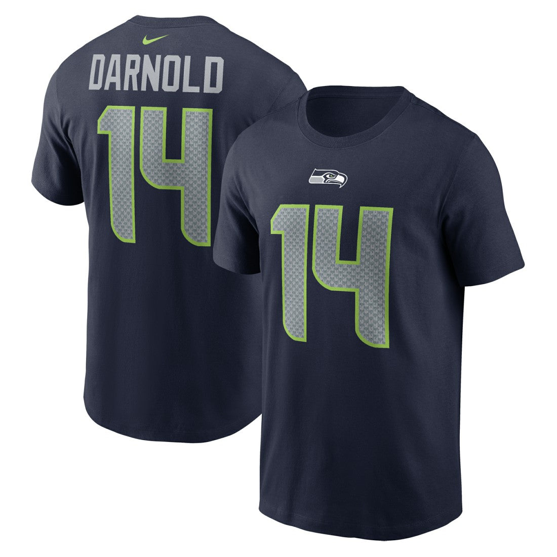Sam Darnold Seattle Seahawks Name & Number T-Shirt - College Navy | Nike online