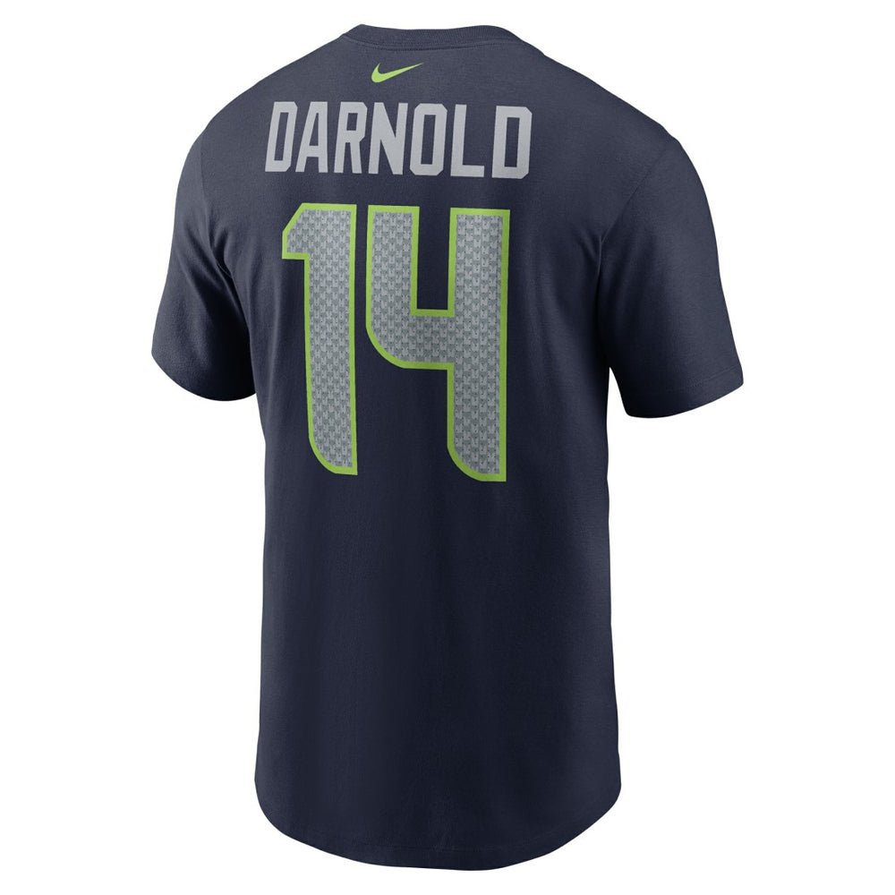 Sam Darnold Seattle Seahawks Name & Number T-Shirt - College Navy | Nike online