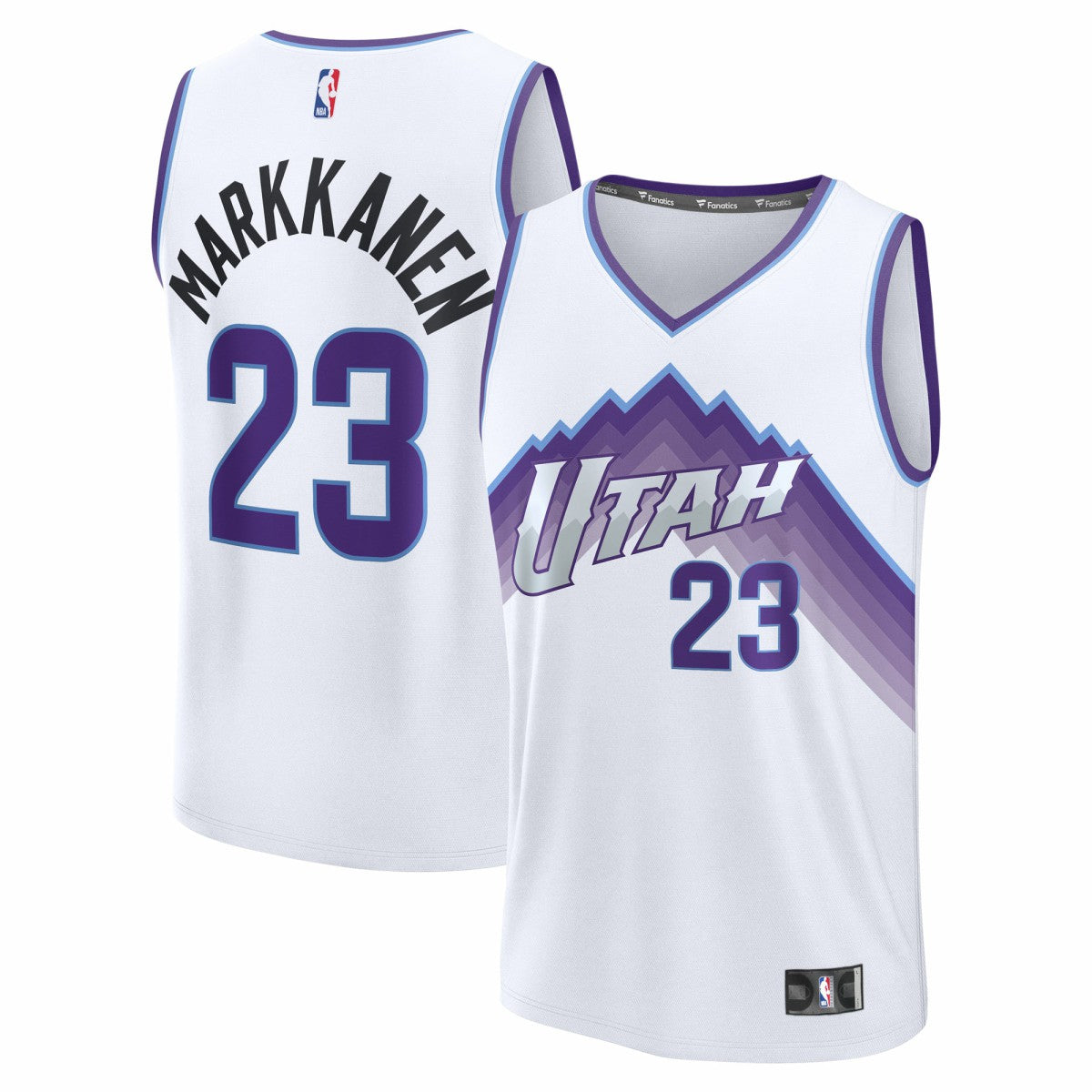 Lauri Markkanen Utah Jazz Fast Break Replica Jersey - Association Edition - White | Fanatics sale