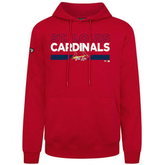 St. Louis Cardinals Levelwear City Connect Podium No Hitter Pullover Hoodie - Red