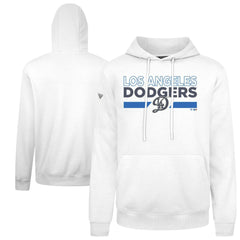 Los Angeles Dodgers Levelwear City Connect Podium No Hitter Pullover Hoodie - White