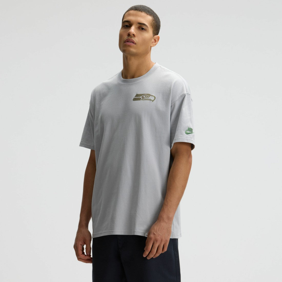 Seattle Seahawks 2025 Rivalries Collection Essential Max90 T-Shirt - Wolf Gray | Nike sale