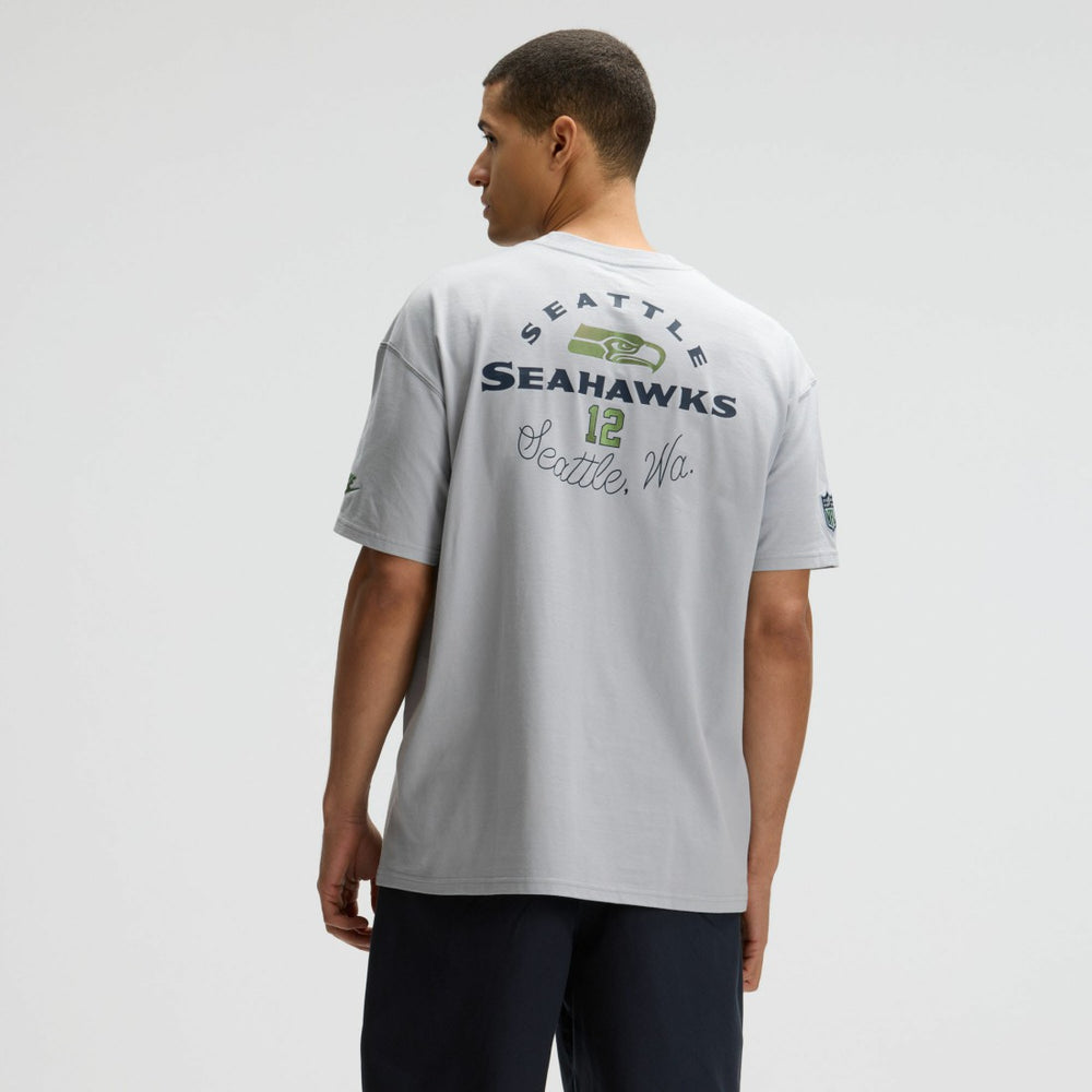 Seattle Seahawks 2025 Rivalries Collection Essential Max90 T-Shirt - Wolf Gray | Nike sale