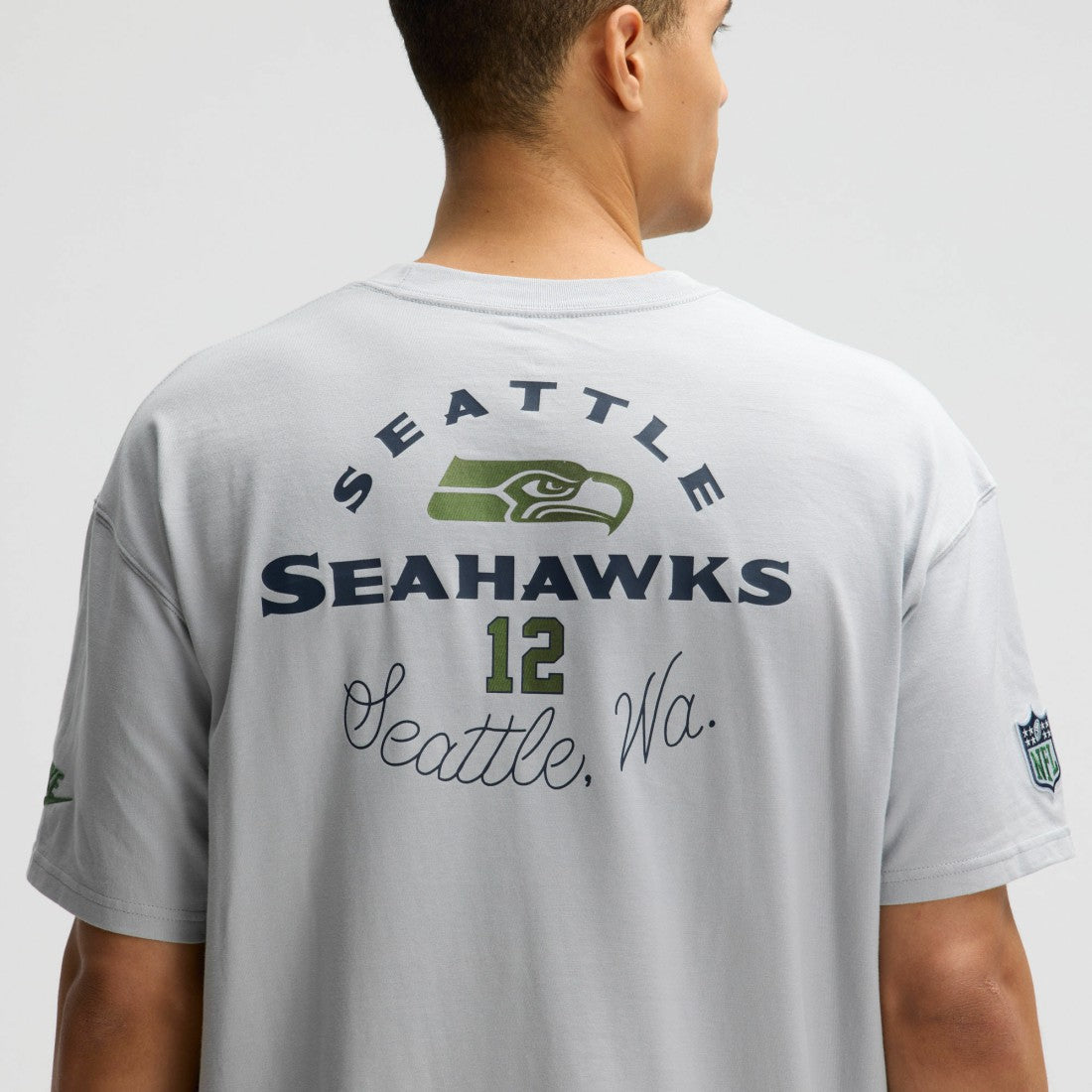Seattle Seahawks 2025 Rivalries Collection Essential Max90 T-Shirt - Wolf Gray | Nike sale