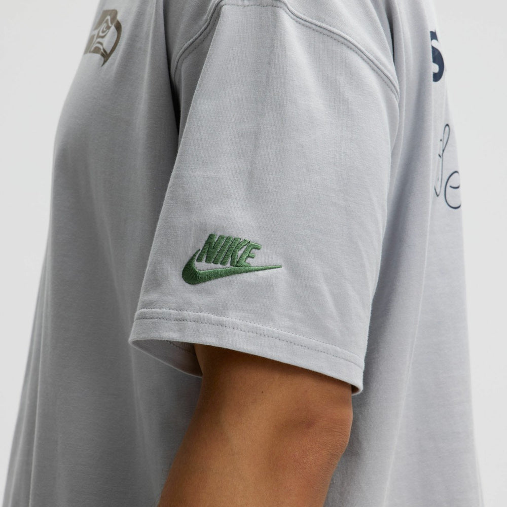 Seattle Seahawks 2025 Rivalries Collection Essential Max90 T-Shirt - Wolf Gray | Nike sale