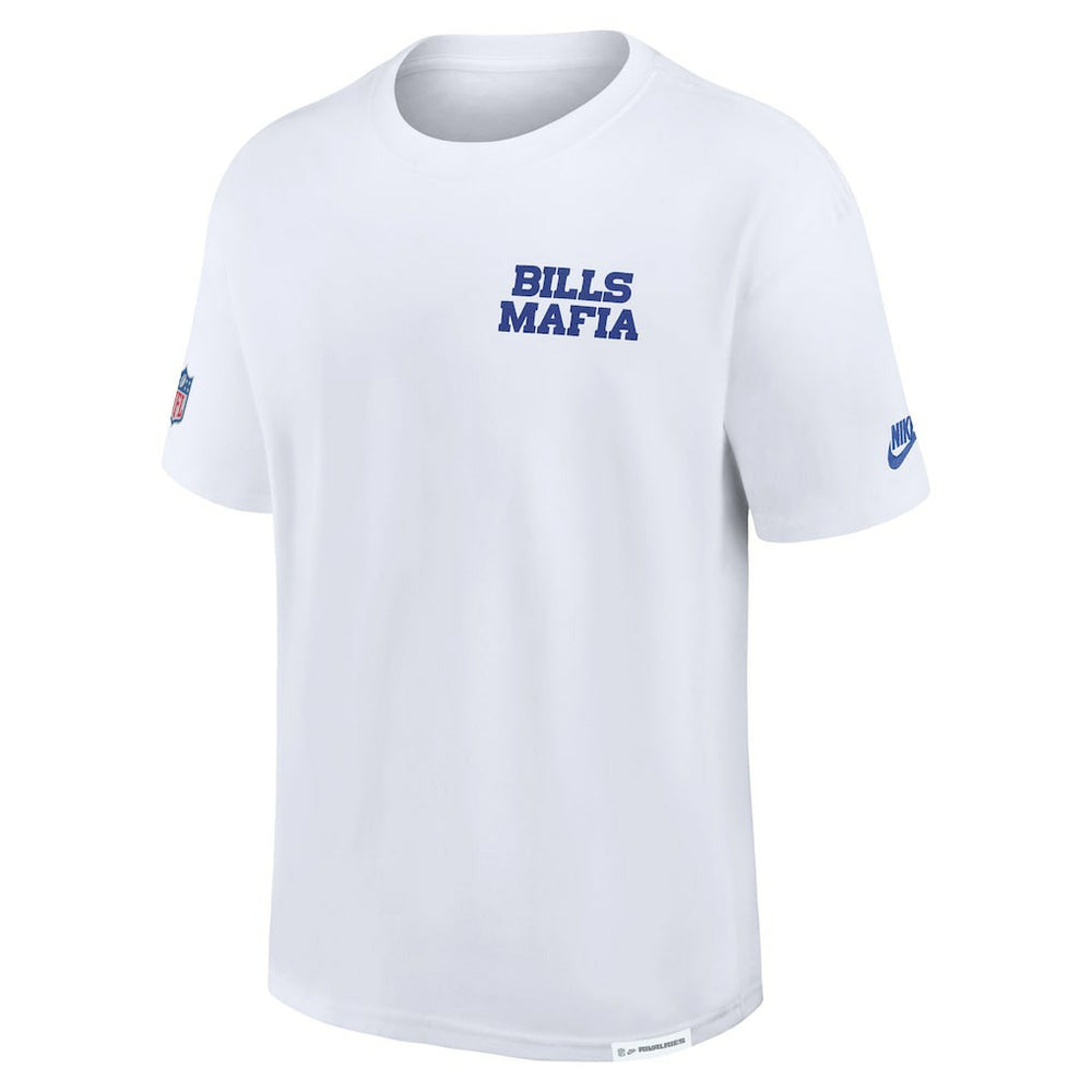 Buffalo Bills 2025 Rivalries Collection Essential Max90 T-Shirt - White | Nike for sale