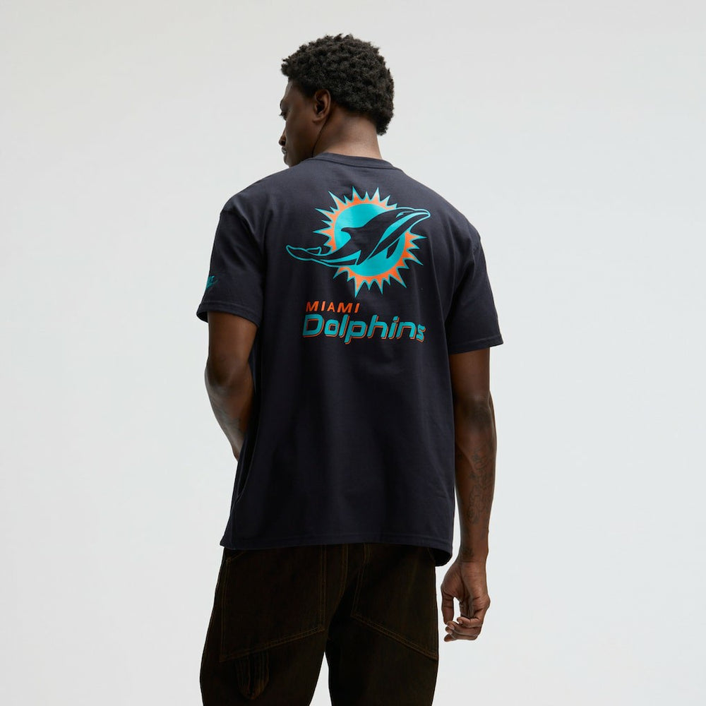 Miami Dolphins 2025 Rivalries Collection Essential Max90 T-Shirt - Pitch Blue | Nike on sale