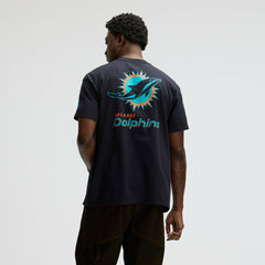 Miami Dolphins 2025 Rivalries Collection Essential Max90 T-Shirt - Pitch Blue | Nike on sale
