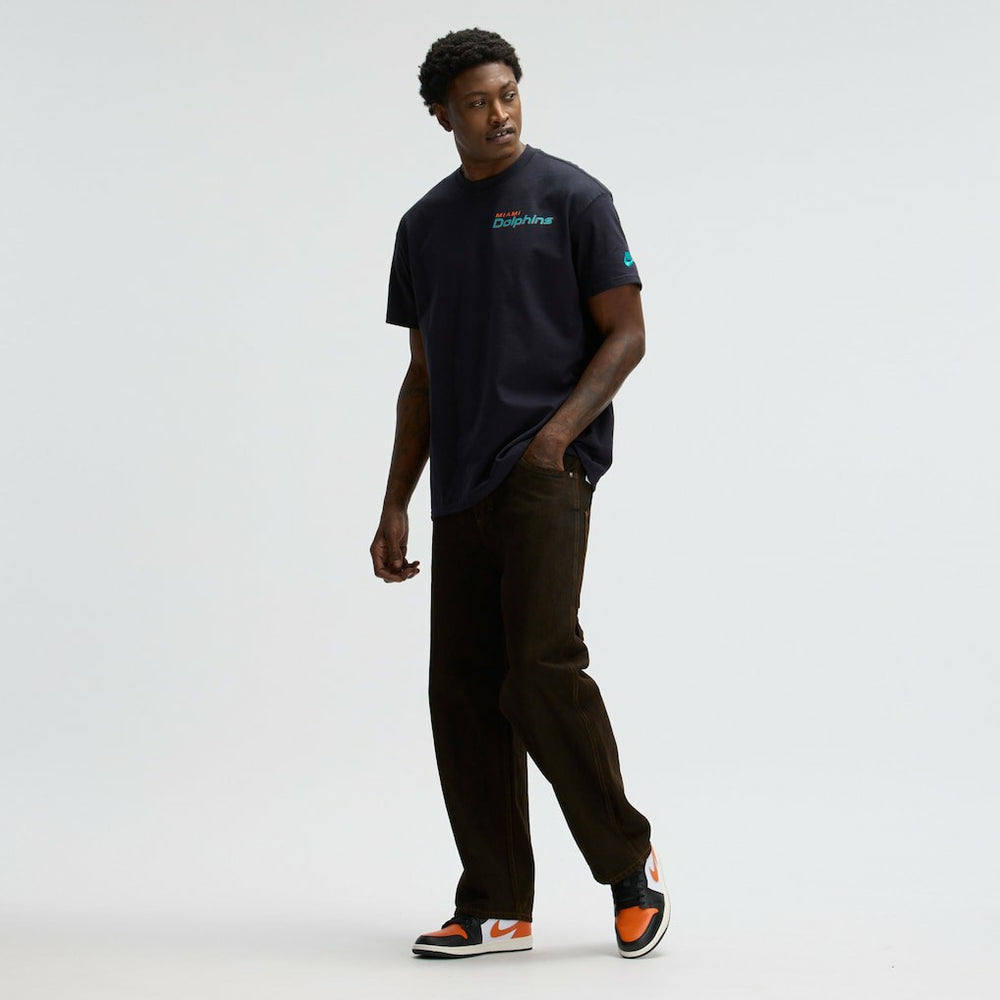 Miami Dolphins 2025 Rivalries Collection Essential Max90 T-Shirt - Pitch Blue | Nike on sale