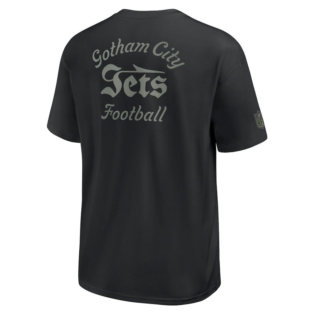 New York Jets 2025 Rivalries Collection Essential Max90 T-Shirt - Black | Nike discount