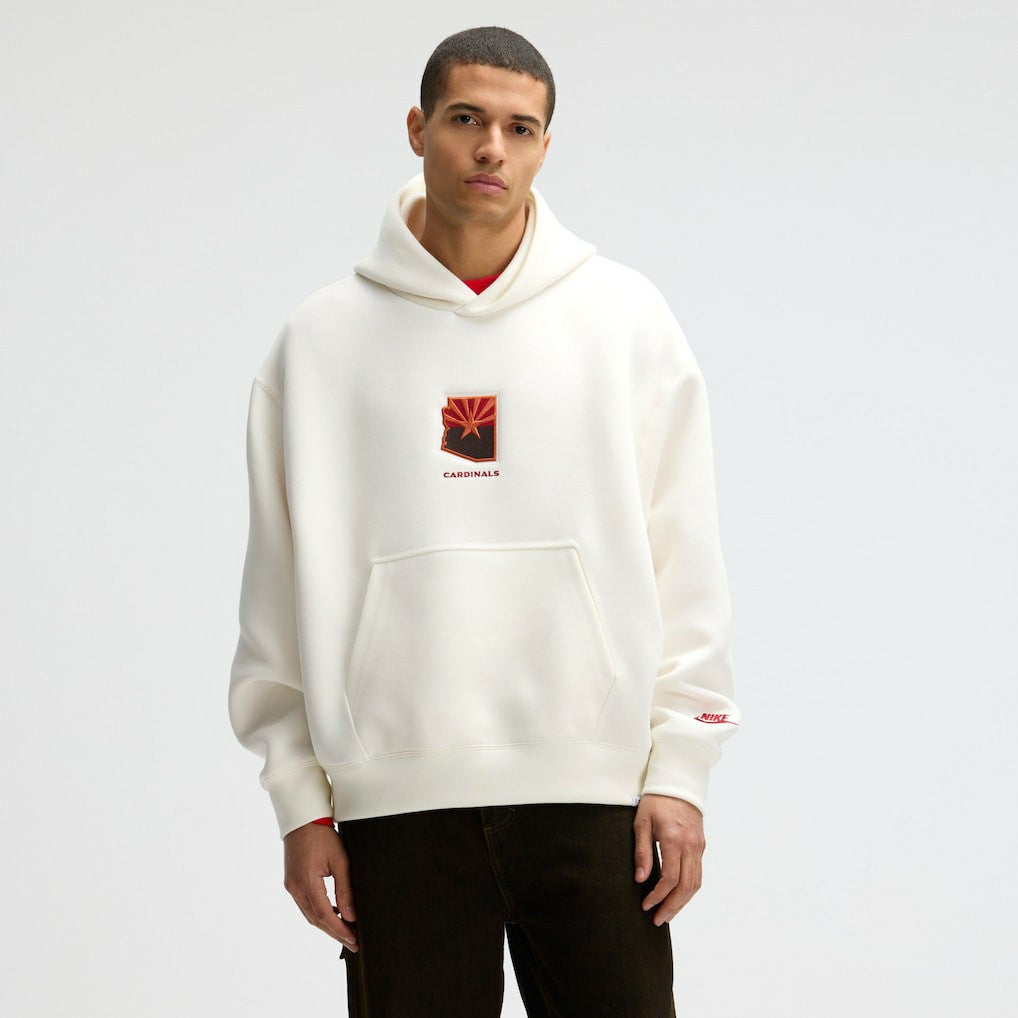 Arizona Cardinals 2025 Rivalries Collection Oversized Tech Fleece Hoodie - Natural | Nike on sale
