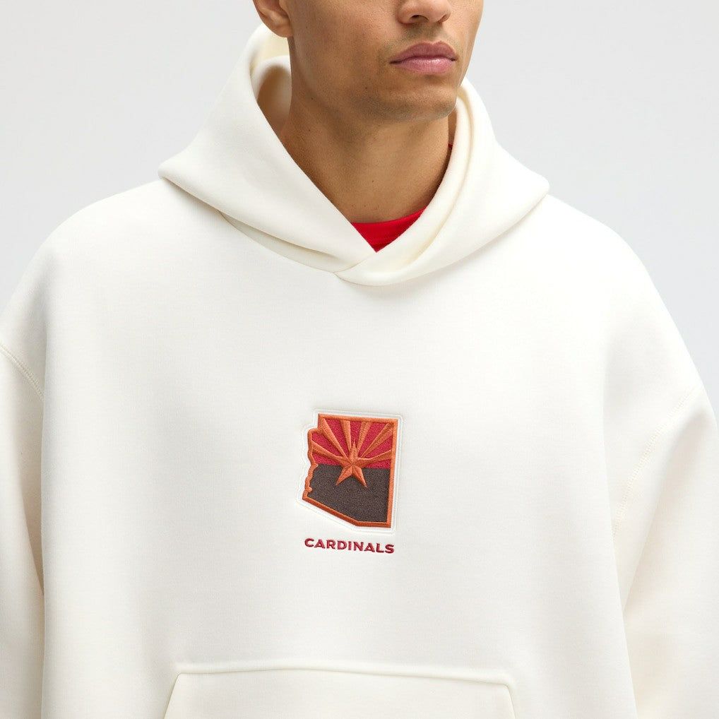 Arizona Cardinals 2025 Rivalries Collection Oversized Tech Fleece Hoodie - Natural | Nike on sale