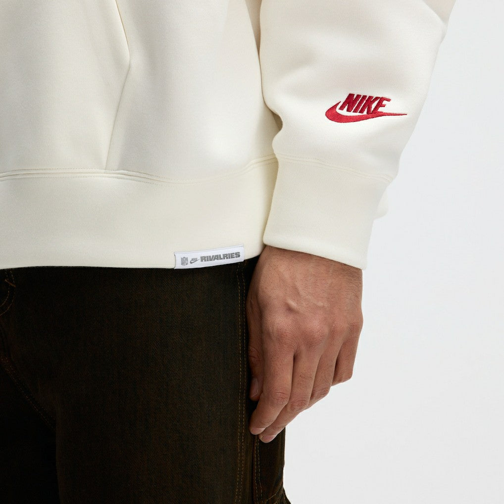 Arizona Cardinals 2025 Rivalries Collection Oversized Tech Fleece Hoodie - Natural | Nike on sale