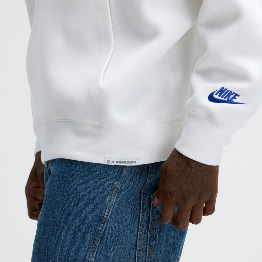 Buffalo Bills 2025 Rivalries Collection Oversized Tech Fleece Hoodie - White | Nike for sale