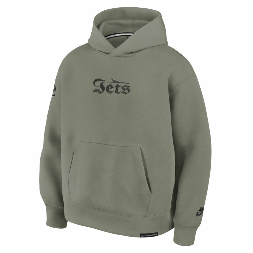 New York Jets 2025 Rivalries Collection Oversized Tech Fleece Hoodie - Gotham Green | Nike online