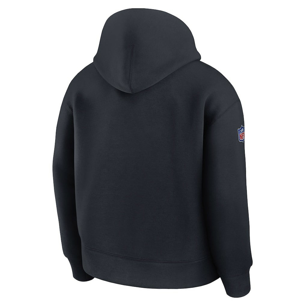 Miami Dolphins 2025 Rivalries Collection Oversized Tech Fleece Hoodie - Pitch Blue | Nike for sale