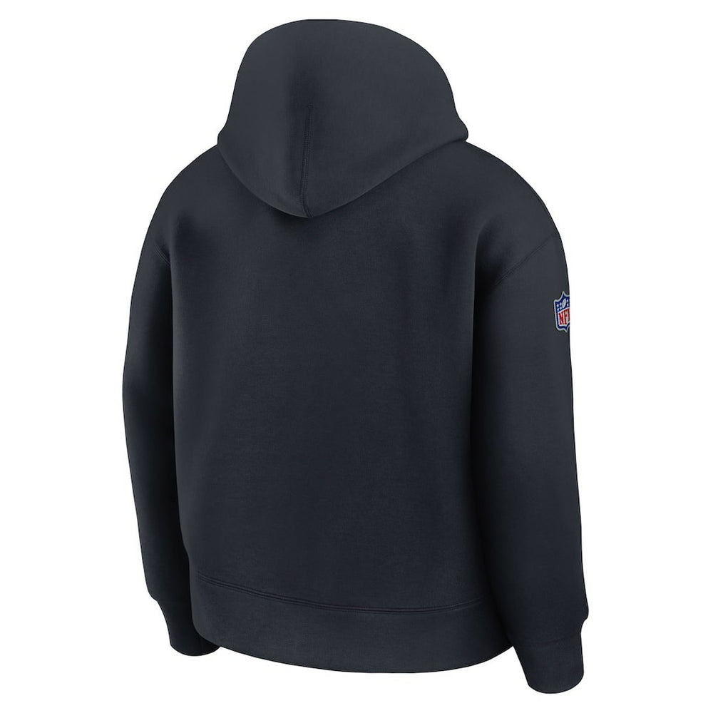 Miami Dolphins 2025 Rivalries Collection Oversized Tech Fleece Hoodie - Pitch Blue | Nike for sale