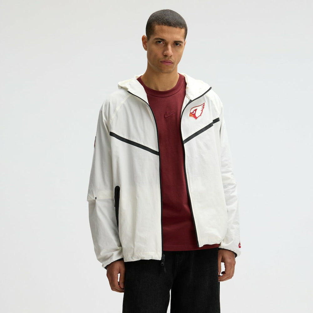 Arizona Cardinals 2025 Rivalries Collection Tech Raglan Full-Zip Jacket - Natural | Nike for sale