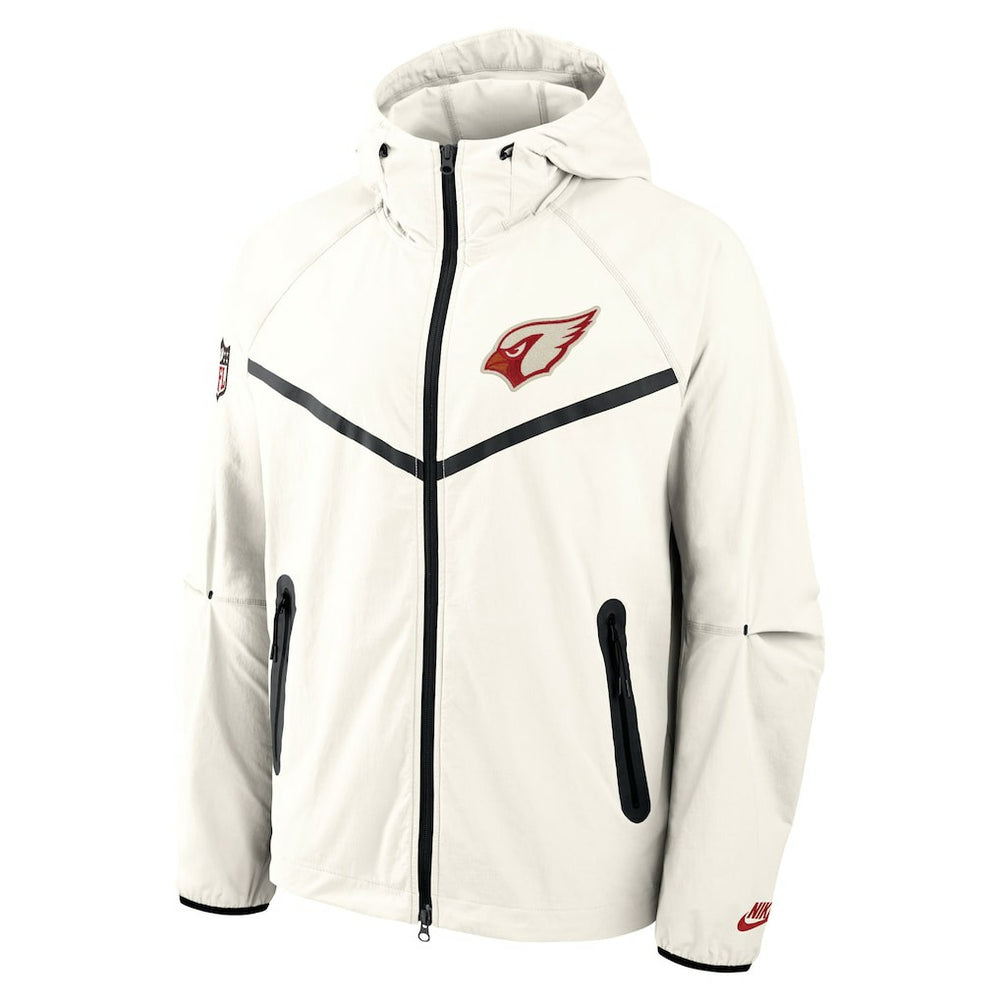 Arizona Cardinals 2025 Rivalries Collection Tech Raglan Full-Zip Jacket - Natural | Nike for sale