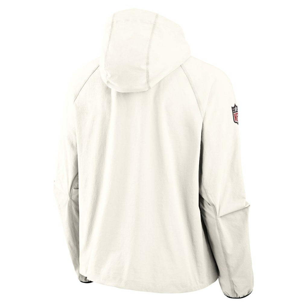 Arizona Cardinals 2025 Rivalries Collection Tech Raglan Full-Zip Jacket - Natural | Nike for sale