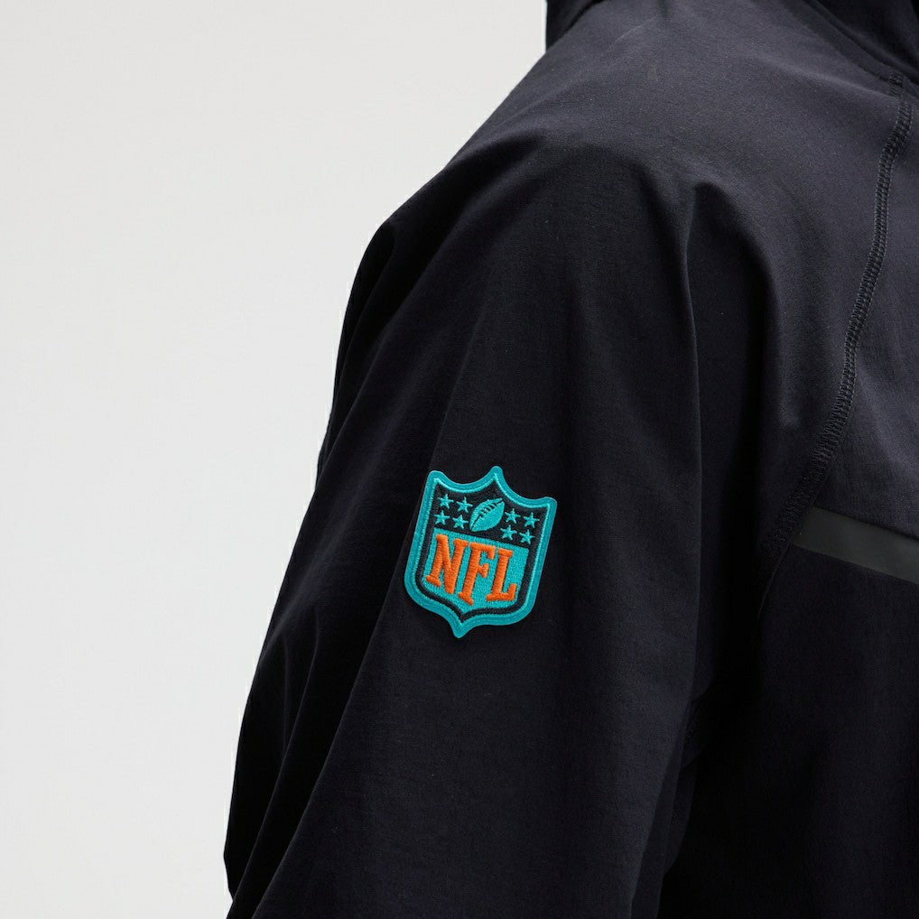 Miami Dolphins 2025 Rivalries Collection Tech Raglan Full-Zip Jacket - Pitch Blue | Nike on sale