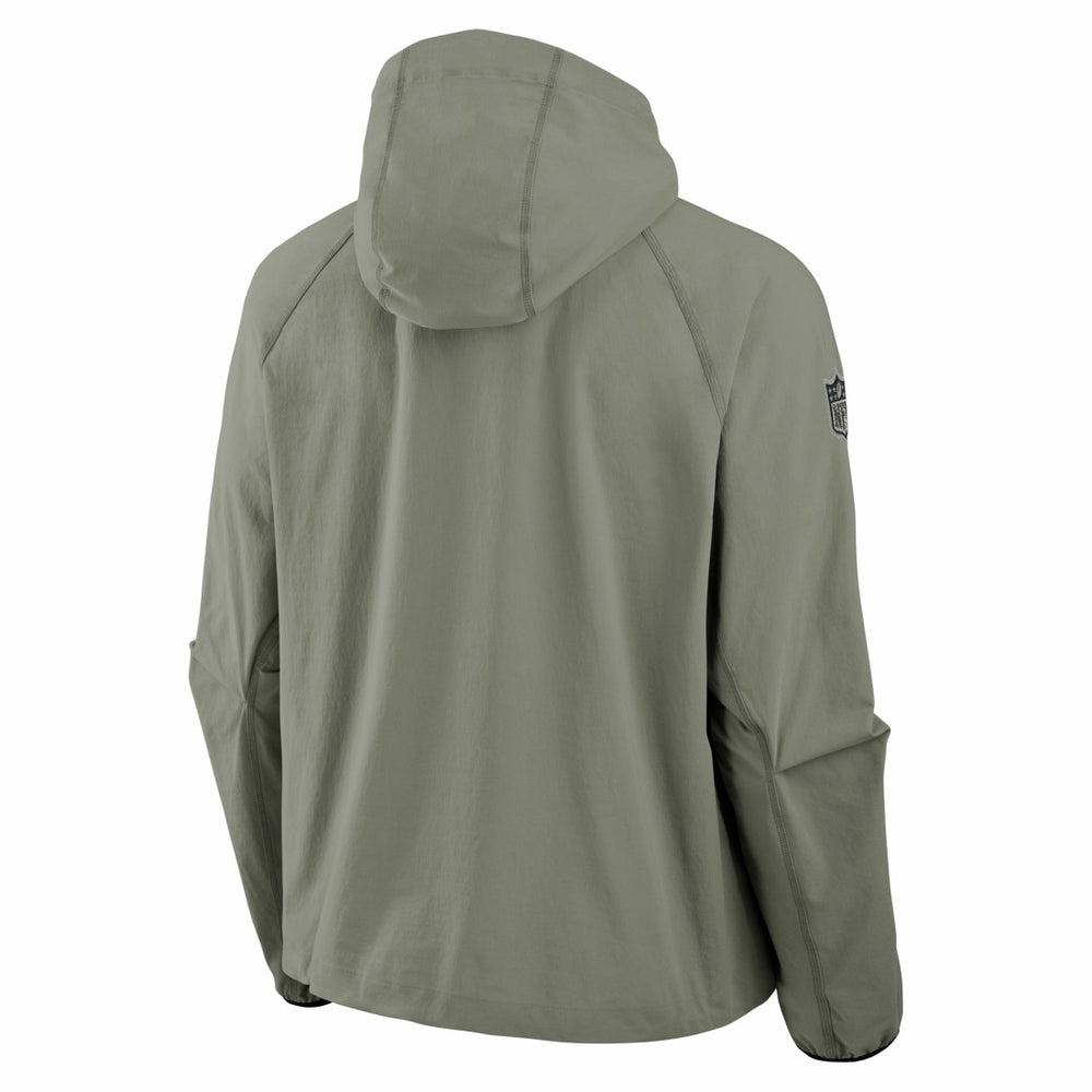 New York Jets 2025 Rivalries Collection Tech Raglan Full-Zip Jacket - Gotham Green | Nike outlet