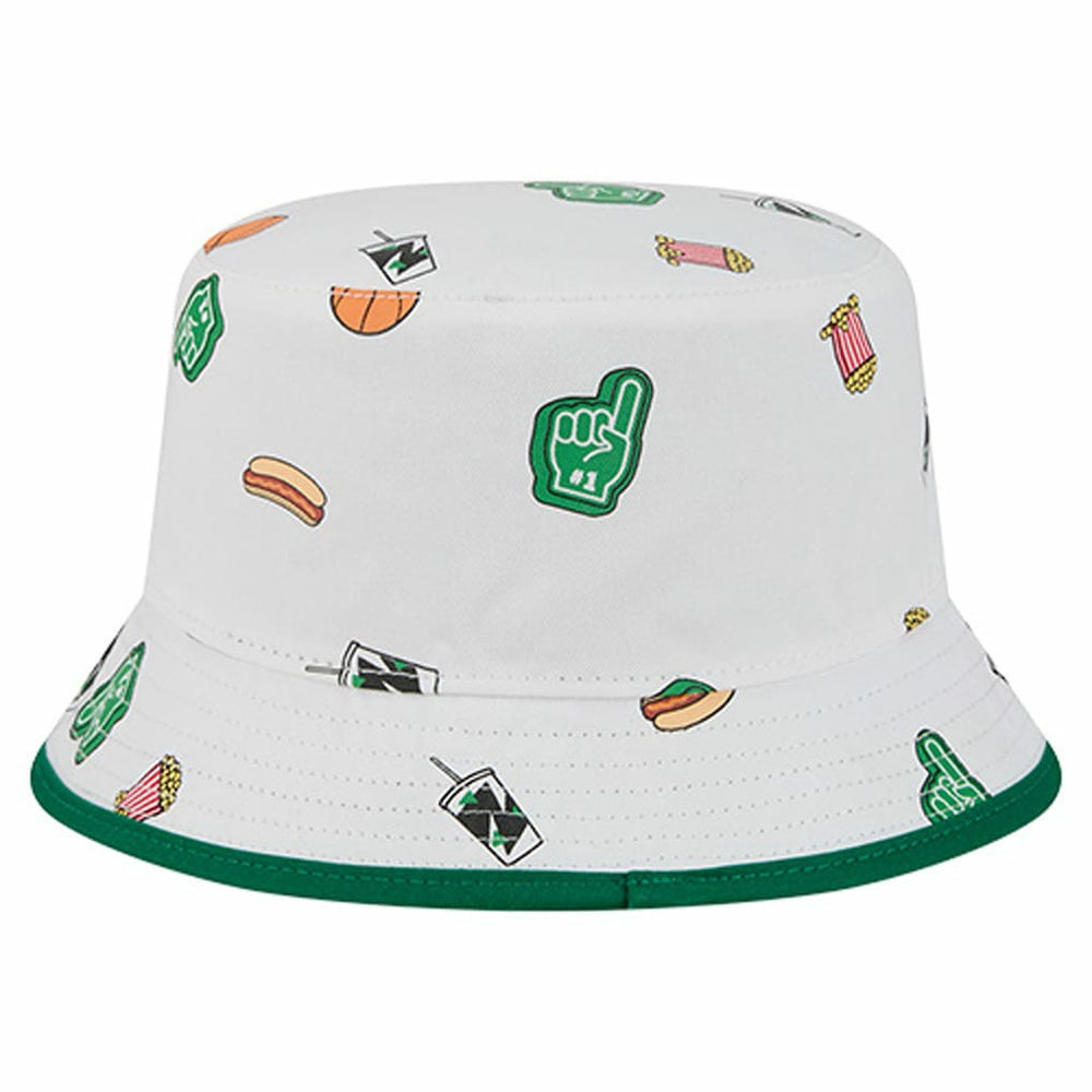 Boston Celtics Team Cheer Reversible Bucket Hat - White | New Era discount