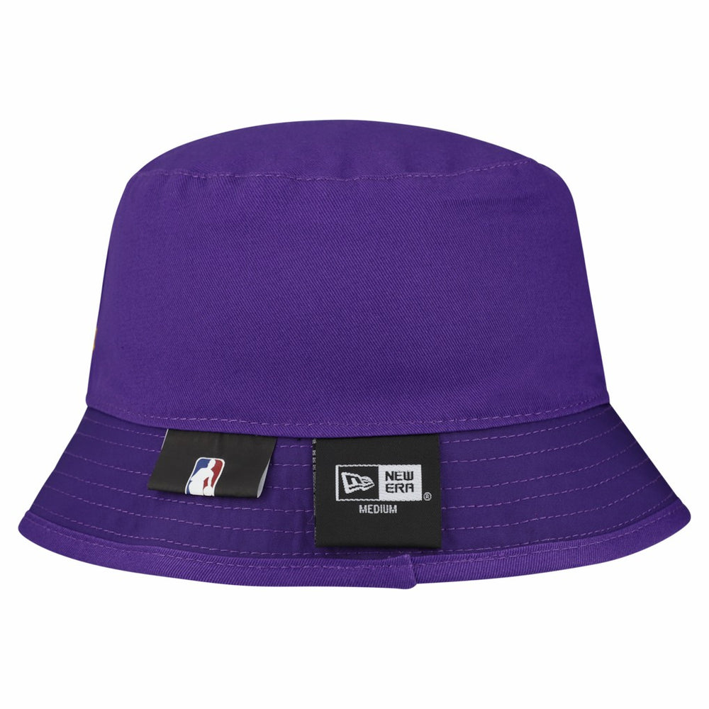 Los Angeles Lakers Team Cheer Reversible Bucket Hat - White | New Era discount