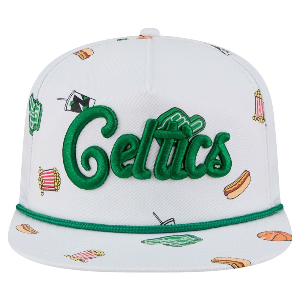 Boston Celtics Team Cheer Rope 19TWENTY Adjustable Hat - White | New Era for sale