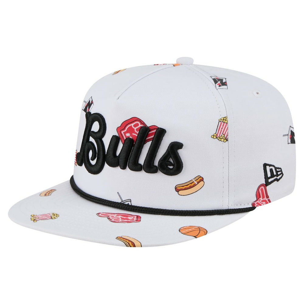 Chicago Bulls Team Cheer Rope 19TWENTY Adjustable Hat - White | New Era outlet