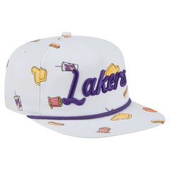 Los Angeles Lakers Team Cheer Rope 19TWENTY Adjustable Hat - White | New Era sale