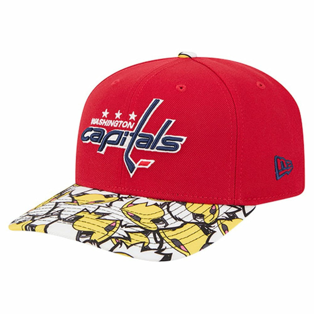 Washington Capitals New Era Mascot Visor 9SEVENTY Adjustable Hat Red