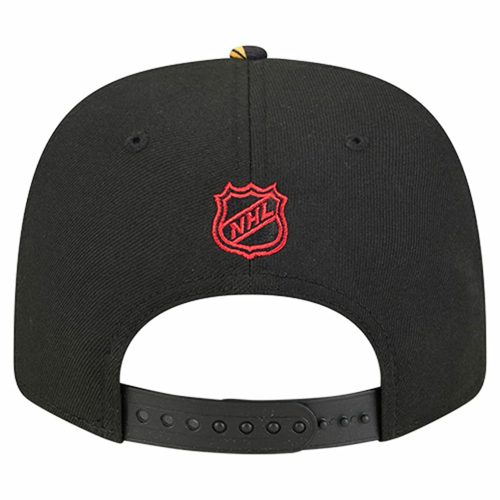 Chicago Blackhawks New Era Mascot Visor 9SEVENTY Adjustable Hat Black