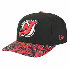 New Jersey Devils New Era Mascot Visor 9SEVENTY Adjustable Hat Black