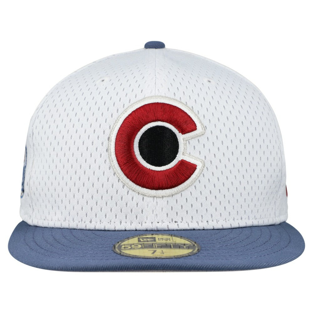 Colorado Avalanche New Era Mesh Crown Two-Tone 59FIFTY Fitted Hat White/Navy