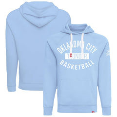 Oklahoma City Thunder Sportiqe Unisex Olsen Tri-Blend Pullover Hoodie - Light Blue discount