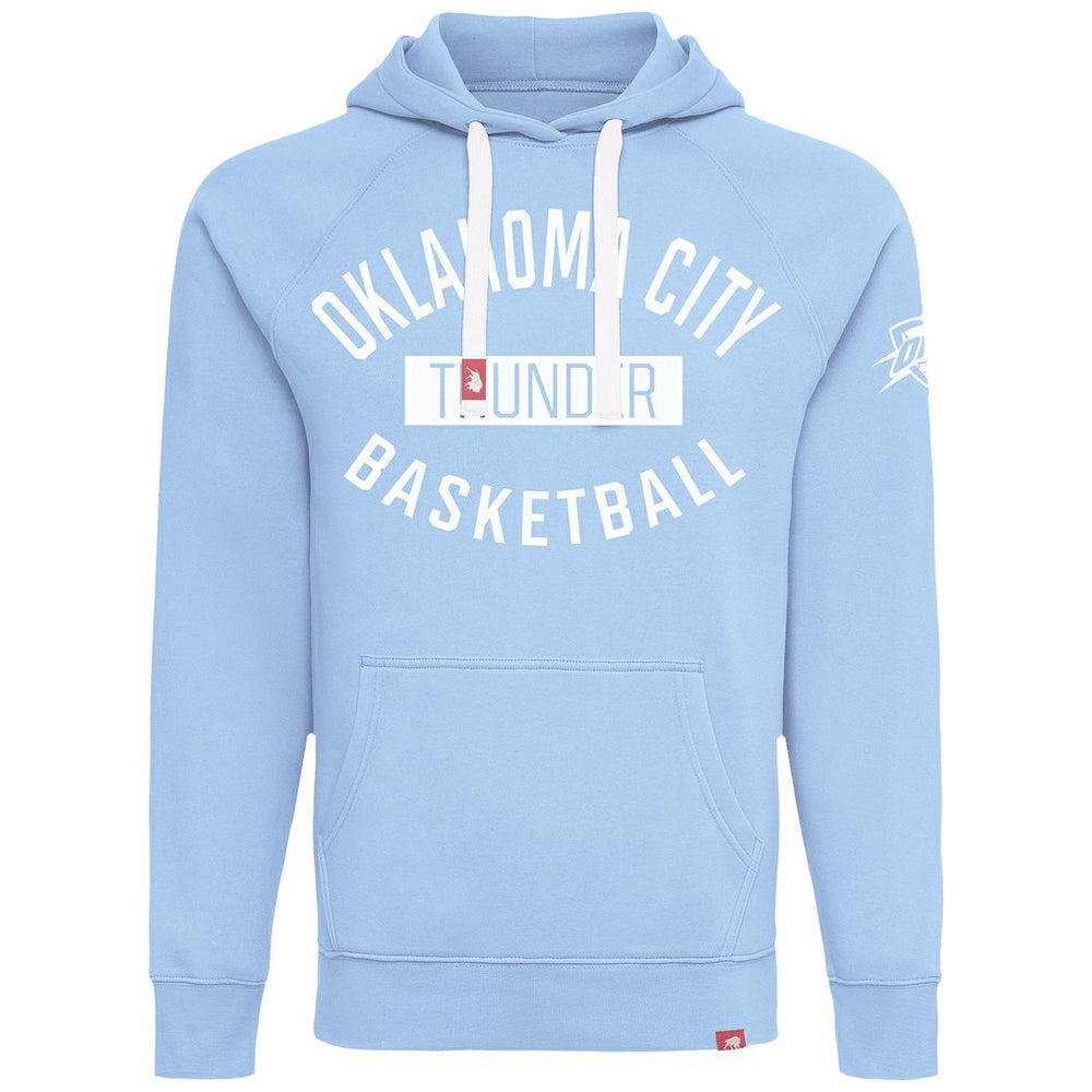 Oklahoma City Thunder Sportiqe Unisex Olsen Tri-Blend Pullover Hoodie - Light Blue discount
