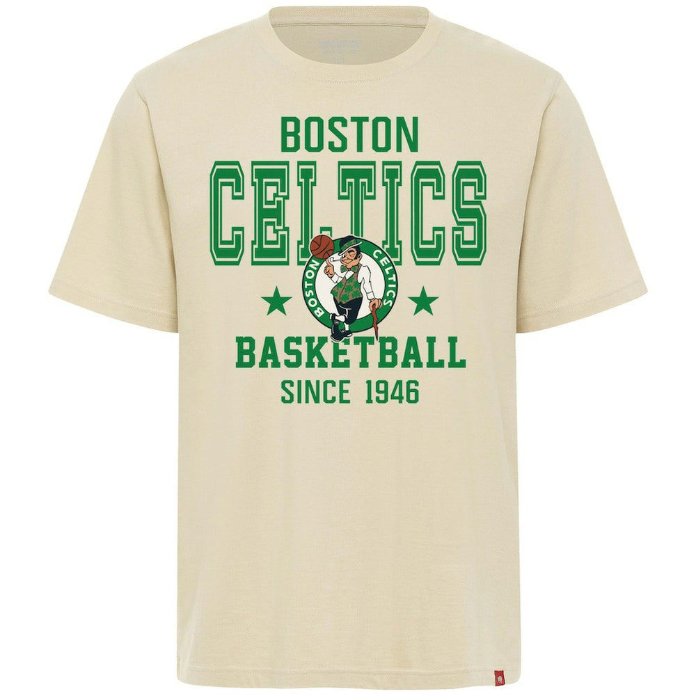 Boston Celtics Sportiqe Unisex Duke Premium T-Shirt - Cream online