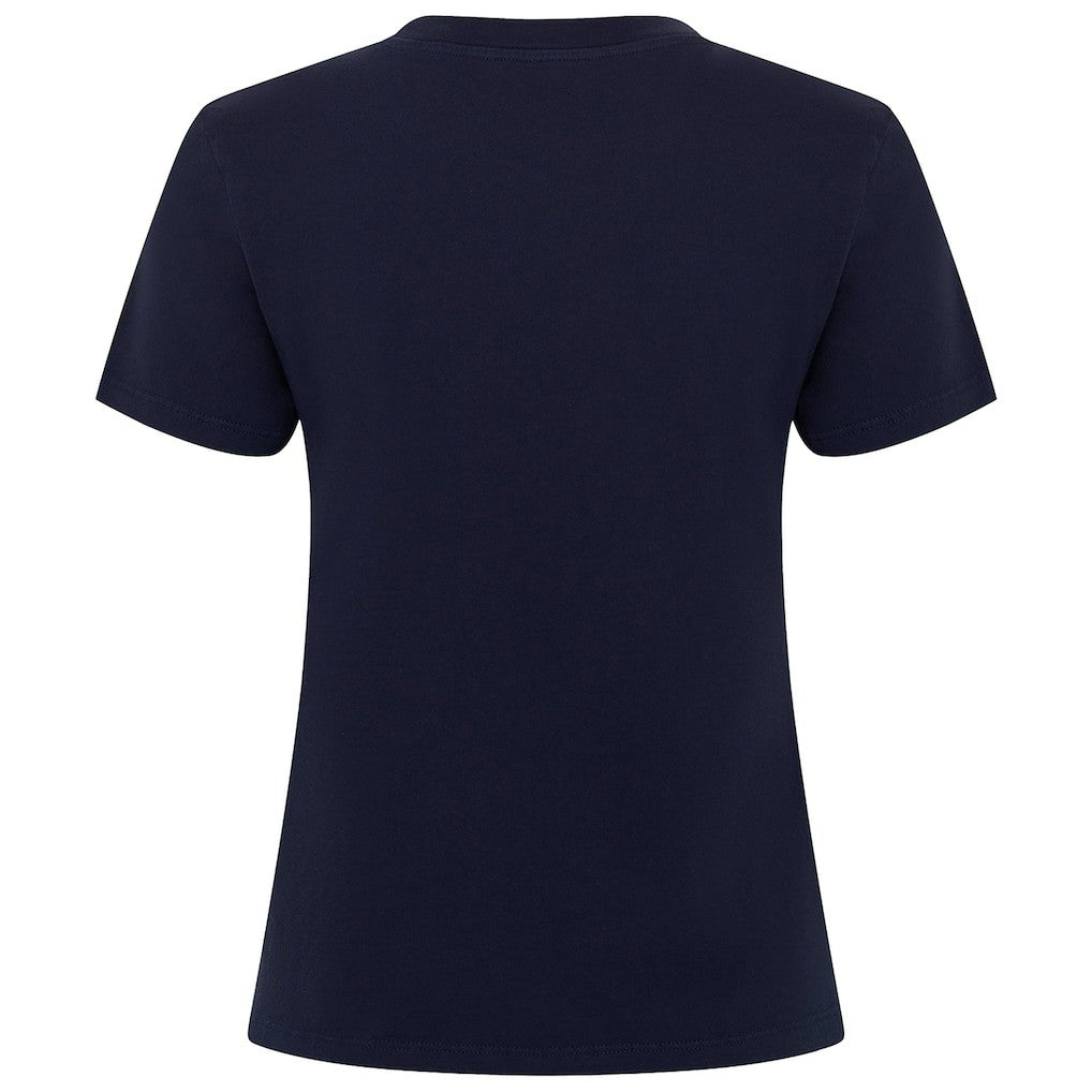 New York Knicks Sportiqe Women's Arcadia Boxy T-Shirt - Navy on sale