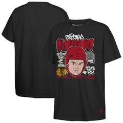 Connor Bedard Chicago Blackhawks Mitchell & Ness Youth Caricature T-Shirt Black