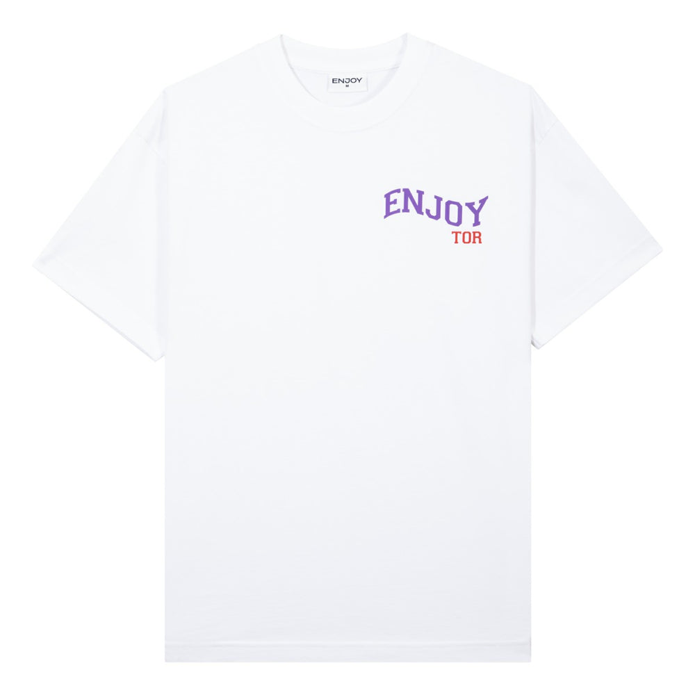 Enjoy Basketball x Toronto Raptors Unisex Hoop Enthusiast Capsule Collection T-Shirt - White outlet