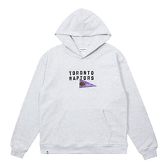 Enjoy Basketball x Toronto Raptors Unisex Hoop Enthusiast Capsule Collection Pullover Hoodie - Heather Gray for sale