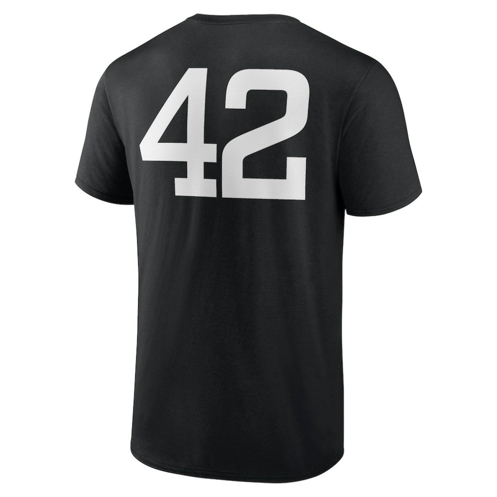 Baltimore Orioles Jackie Robinson Day Name & Number T-Shirt - Black