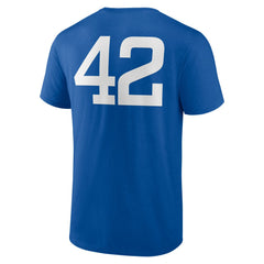 Kansas City Royals Jackie Robinson Day Name & Number T-Shirt - Royal